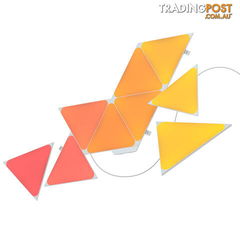 Nanoleaf Shapes Triangle 9 Panel Starter Kit - Nanoleaf - Merch Decor and Lifestyle GTIN/EAN/UPC: 840102701883