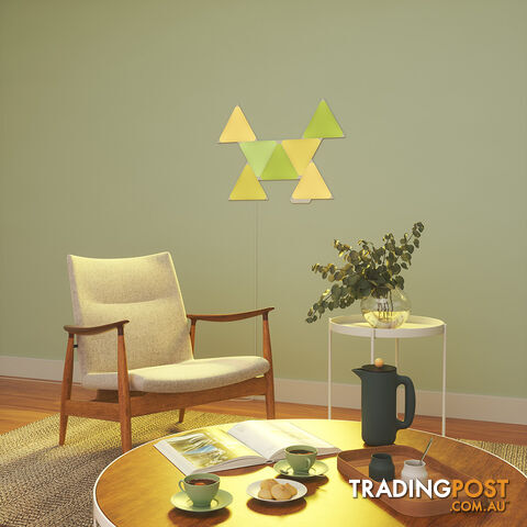 Nanoleaf Shapes Triangle 9 Panel Starter Kit - Nanoleaf - Merch Decor and Lifestyle GTIN/EAN/UPC: 840102701883