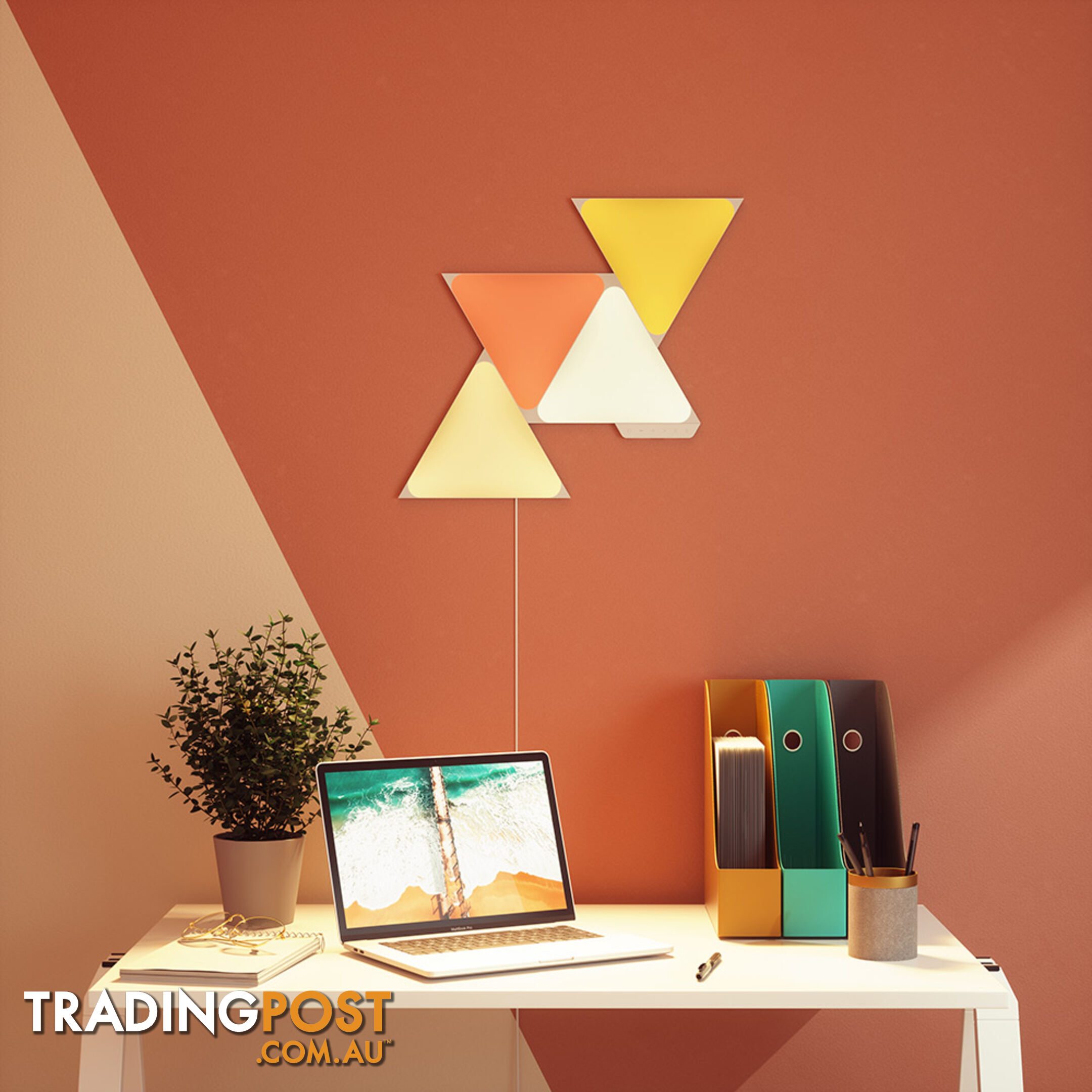 Nanoleaf Shapes Triangle 9 Panel Starter Kit - Nanoleaf - Merch Decor and Lifestyle GTIN/EAN/UPC: 840102701883