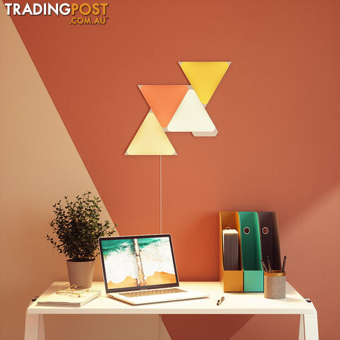 Nanoleaf Shapes Triangle 9 Panel Starter Kit - Nanoleaf - Merch Decor and Lifestyle GTIN/EAN/UPC: 840102701883