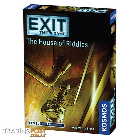 Exit the Game The House of Riddles Board Game - Thames & Kosmos - Tabletop Board...