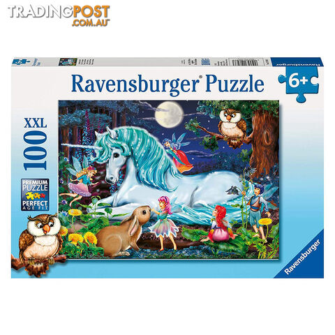 Ravensburger Unicorns World 100 Piece XXL Jigsaw Puzzle - Ravensburger - Tabletop Jigsaw Puzzle GTIN/EAN/UPC: 4005556107933