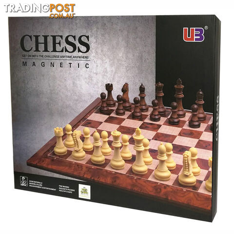 Magnetic Chess & Checkers Board Game - Puzzles & Games - Tabletop Board Game GTIN/EAN/UPC: 9331863001776