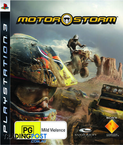 Motorstorm [Pre-Owned] (PS3) - Sony Interactive Entertainment - Retro P/O PS3...