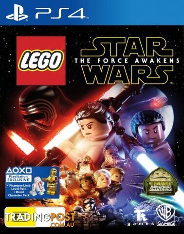 LEGO Star Wars: The Force Awakens (PS4) - Warner Bros. Interactive Entertainment - PS4 Software GTIN/EAN/UPC: 9325336201848