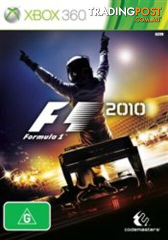 F1 2010 [Pre-Owned] (Xbox 360) - Codemasters - P/O Xbox 360 Software...