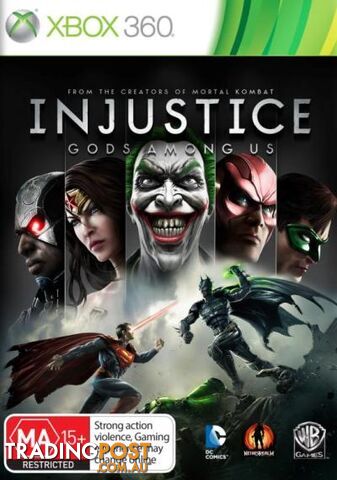 Injustice: Gods Among Us [Pre-Owned] (Xbox 360) - P/O Xbox 360 Software GTIN/EAN/UPC: 9325336167113
