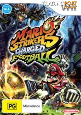 Mario Strikers Charged Football [Pre-Owned] (Wii) - Nintendo X04549690021 - P/O Wii Software