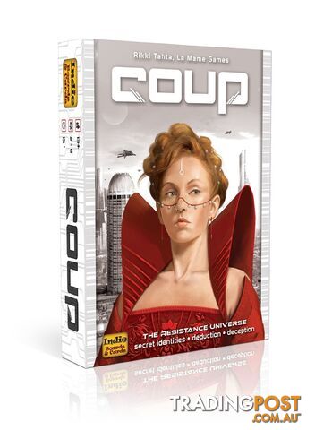 Coup Card Game - Indie Boards & Cards - Tabletop Card Game GTIN/EAN/UPC: 722301926246