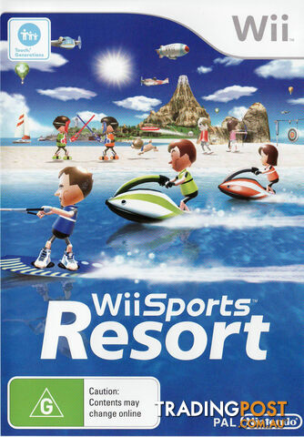 Wii Sports Resort [Pre-Owned] (Wii) - Nintendo - P/O Wii Software GTIN/EAN/UPC: 045496901509