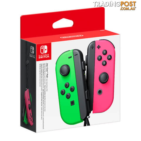 Nintendo Switch Joy-Con Neon Green & Pink Controller Set - Nintendo - Switch Accessory GTIN/EAN/UPC: 045496430795