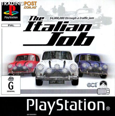 The Italian Job [Pre-Owned] (PS1) - Retro PS1 Software