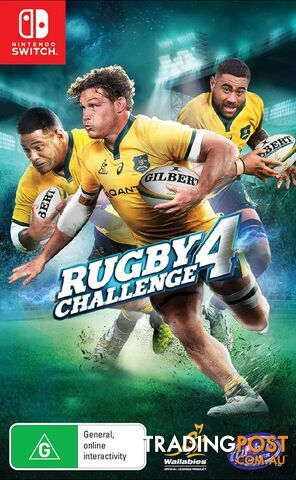 Rugby Challenge 4 (Switch) - Tru Blu Entertainment - Switch Software GTIN/EAN/UPC: 9312590131356