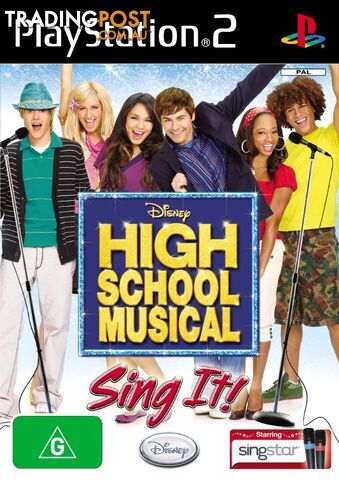 High School Musical Sing It [Pre-Owned] (PS2) - Retro PS2 Software GTIN/EAN/UPC:...