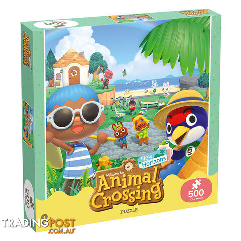 Animal Crossing New Horizons 500 Piece Jigsaw Puzzle - Winning Moves - Tabletop Jigsaw Puzzle GTIN/EAN/UPC: 5053410004705