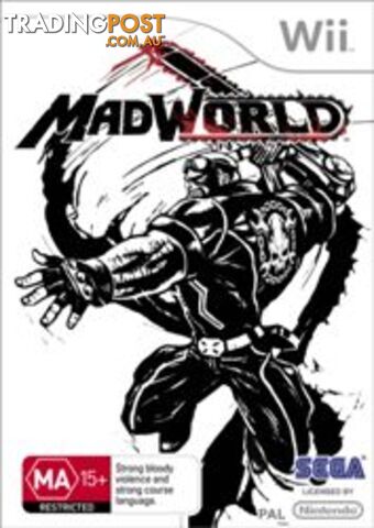 Madworld [Pre-Owned] (Wii) - SEGA - P/O Wii Software GTIN/EAN/UPC: 5060138442436