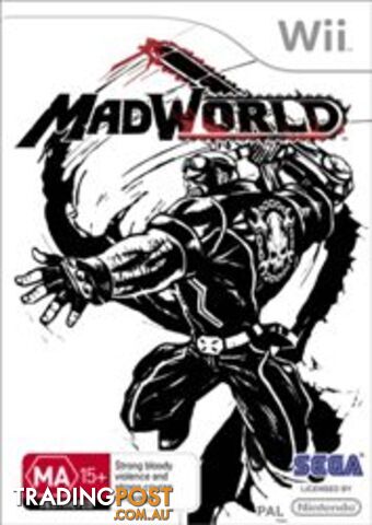 Madworld [Pre-Owned] (Wii) - SEGA - P/O Wii Software GTIN/EAN/UPC: 5060138442436