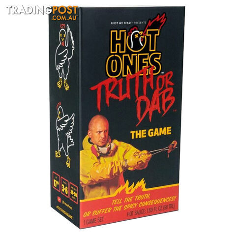 Hot Ones: Truth or Dab Card Game - Wilder Games - Tabletop Card Game GTIN/EAN/UPC: 182805000772