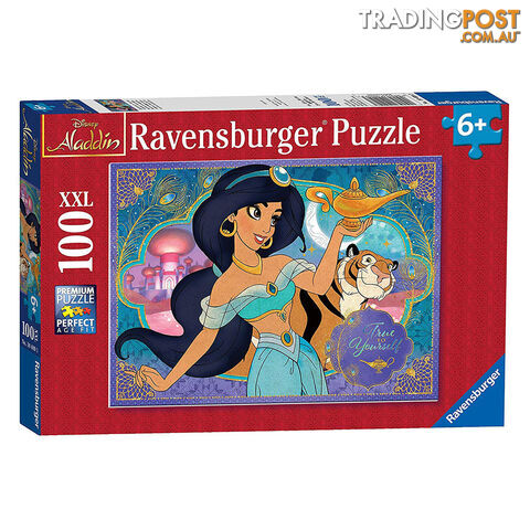 Ravensburger Aladdin Princess Jasmine 100 Piece XXL Jigsaw Puzzle - Ravensburger - Tabletop Jigsaw Puzzle GTIN/EAN/UPC: 4005556104093