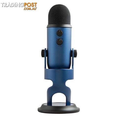 Blue Yeti Midnight Blue Professional USB Microphone - Blue - Streaming GTIN/EAN/UPC: 097855160553 - photo 4 of 5