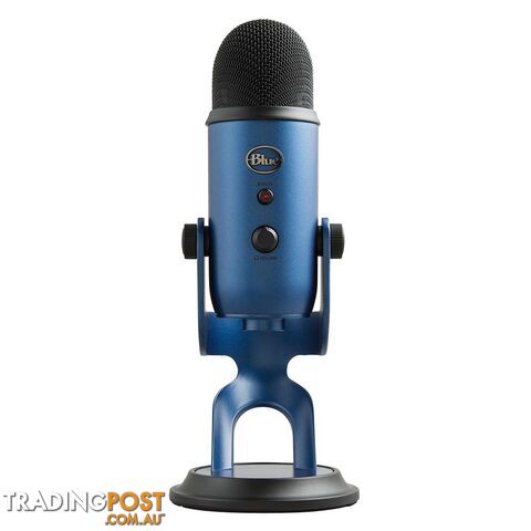 Blue Yeti Midnight Blue Professional USB Microphone - Blue - Streaming GTIN/EAN/UPC: 097855160553 - photo 2 of 5