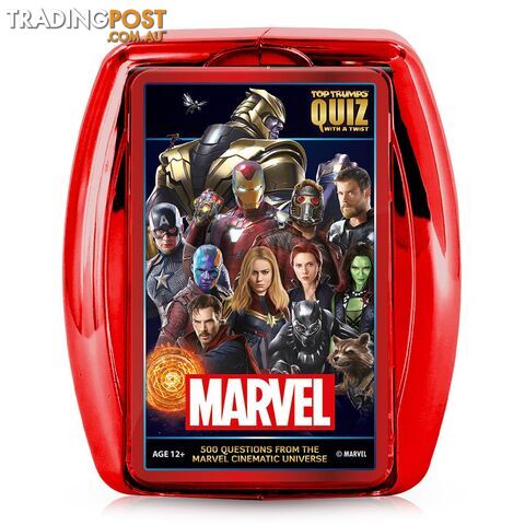 Top Trumps: Marvel Cinematic Universe Quiz - Winning Moves - Tabletop Card Game GTIN/EAN/UPC: 5036905035897