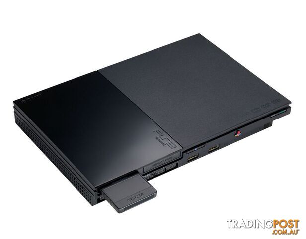 PlayStation 2 Slim Black Console [Pre-Owned] - Sony - Retro PS2 Console GTIN/EAN/UPC: 711719638643 - photo 3 of 3