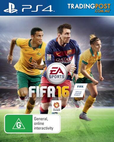 FIFA 16 [Pre-Owned] (PS4) - Electronic Arts - P/O PS4 Software GTIN/EAN/UPC: 5030945112877