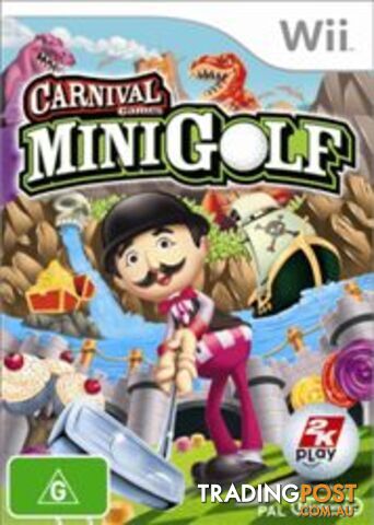 Carnival Games Mini Golf [Pre-Owned] (Wii) - 2K Play - P/O Wii Software...