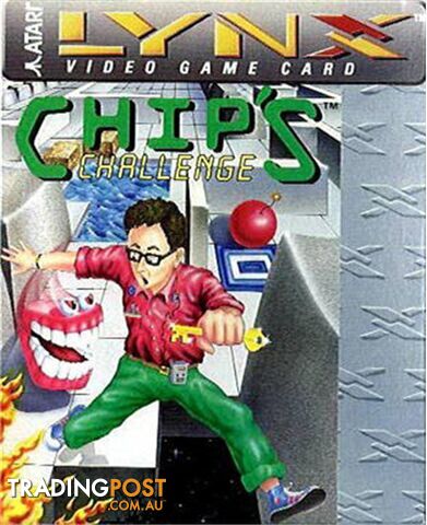 Chip's Challenge (Atari Lynx) - Atari - Retro Lynx Software GTIN/EAN/UPC:...