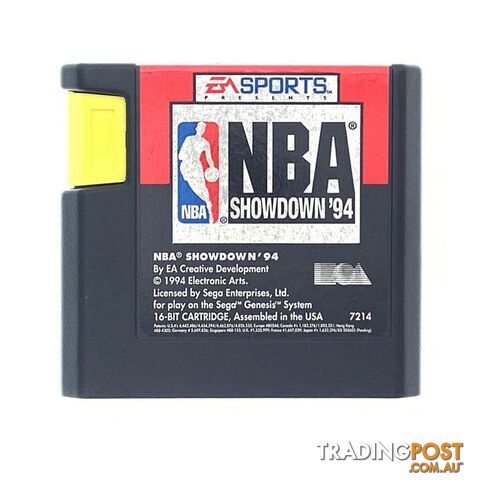 NBA Showdown 94 (Boxed) [Pre-Owned] (Mega Drive) - EA Sports - Retro Mega Drive Software - photo 3 of 3