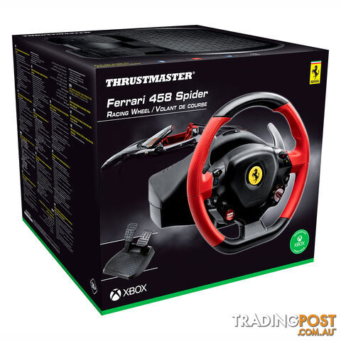 Thrustmaster Ferrari 458 Spider Racing Wheel for Xbox One / Xbox Series X - Thrustmaster XB1THFRSP - Racing Simulation GTIN/EAN/UPC: 3362934401740 - photo 5 of 5