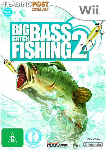 Big Catch Bass Fishing 2 [Pre-Owned] (Wii) - 505 Games - P/O Wii Software GTIN/EAN/UPC: 9338176006696