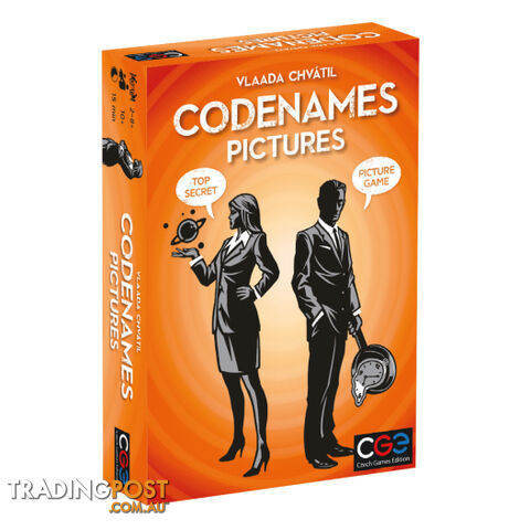 Codenames: Pictures Board Game - Czech Games Edition BGCNAMEPICT - Tabletop Board Game GTIN/EAN/UPC: 8594156310363
