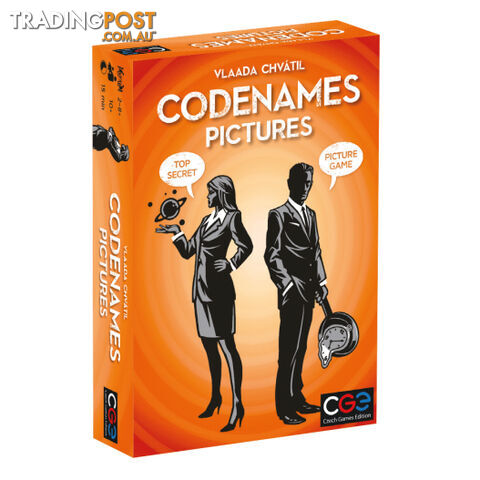 Codenames: Pictures Board Game - Czech Games Edition BGCNAMEPICT - Tabletop Board Game GTIN/EAN/UPC: 8594156310363