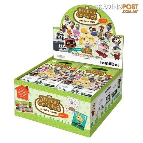 Nintendo Animal Crossing amiibo Cards Box (Series 1) - Nintendo - Amiibo GTIN/EAN/UPC: 19318113995136