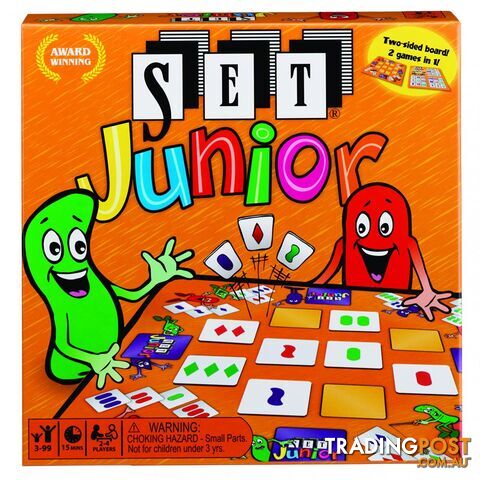 Set Junior Board Game - Set Enterprises - Tabletop Card Game GTIN/EAN/UPC: 736396013002