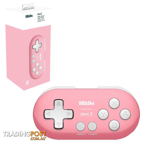 8Bitdo Zero 2 Bluetooth Gamepad (Pink) - 8Bitdo - Multiplatform GTIN/EAN/UPC: 6922621501138
