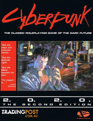 Cyberpunk 2020 Second Edition Roleplaying Game - R. Talsorian Games - Tabletop Role Playing Game GTIN/EAN/UPC: 2370005899052