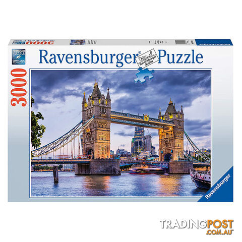 Ravensburger Looking Good, London! 3000 Piece Jigsaw Puzzle - Ravensburger - Tabletop Jigsaw Puzzle GTIN/EAN/UPC: 4005556160174