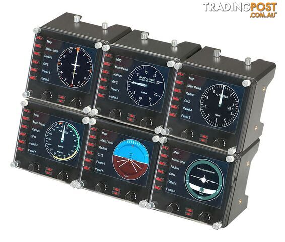 The Complete Logitech Pro Flight Simulation Bundle - Logitech - Flight Simulation GTIN/EAN/UPC: 021165106994 - photo 5 of 6