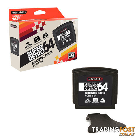 Retro Bit Super Retro 64 RAM Booster Pack for Nintendo 64 - Retro-bit...