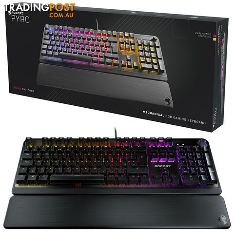 Roccat Pyro Mechanical RGB Gaming Keyboard - Roccat - PC Accessory GTIN/EAN/UPC: 731855526222
