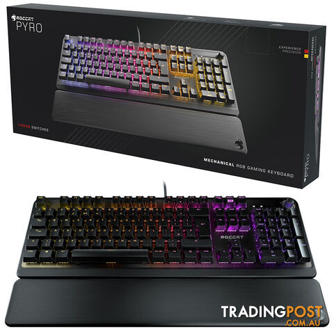 Roccat Pyro Mechanical RGB Gaming Keyboard - Roccat - PC Accessory GTIN/EAN/UPC: 731855526222