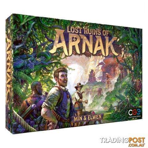 Lost Ruins of Arnak Board Game - Czech Games Edition - Tabletop Board Game GTIN/EAN/UPC: 8594156310592