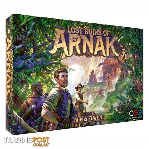 Lost Ruins of Arnak Board Game - Czech Games Edition - Tabletop Board Game GTIN/EAN/UPC: 8594156310592