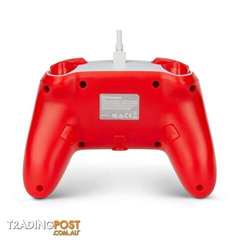PowerA Enhanced Wired Controller Mario White for Nintendo Switch - PowerA - Switch Accessory GTIN/EAN/UPC: 617885024498 - photo 2 of 2