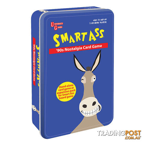 Smart Ass 90's Nostalgia Card Game Tin - U. Games Australia - Tabletop Card Game GTIN/EAN/UPC: 9328509001139