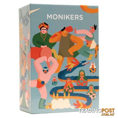 Monikers Card Game - Buffalo Games - Tabletop Card Game GTIN/EAN/UPC: 869388000008