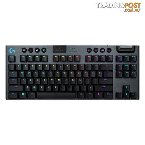 Logitech G915 TKL Lightspeed Wireless GL Tactile RGB Mechanical Gaming Keyboard - Logitech - PC Accessory GTIN/EAN/UPC: 097855155757 - photo 2 of 7